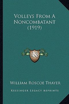 portada volleys from a noncombatant (1919) (en Inglés)