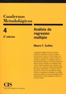 portada Cuadernos Metodológicos nº 4. Análisis de Regresión Múltiple (2ª Ed. ) (in Spanish)
