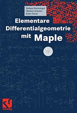portada Elementare Differentialgeometrie Mit Maple (en Alemán)