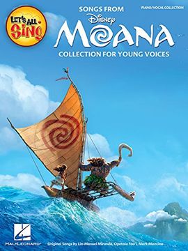 portada Let's all Sing Songs From Moana: Collection for Young Voices (in English)