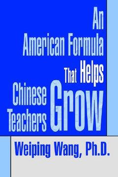 portada an american formula that helps chinese teachers grow (en Inglés)