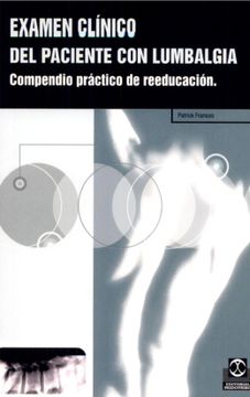 portada examen clinico del paciente con lumbalgi (in Spanish)