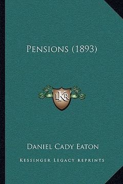 portada pensions (1893) (en Inglés)
