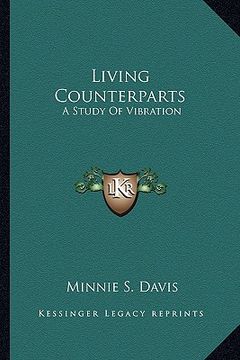 portada living counterparts: a study of vibration (en Inglés)