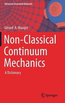 portada Non-Classical Continuum Mechanics: A Dictionary (en Inglés)