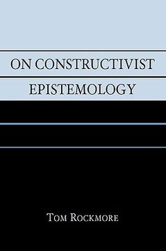 portada on constructivist epistemology (en Inglés)