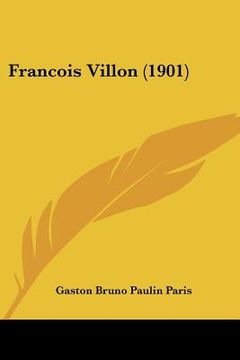 portada francois villon (1901) (in English)