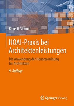 portada Hoai-Praxis bei Architektenleistungen: Die Anwendung der Honorarordnung für Architekten (en Alemán)