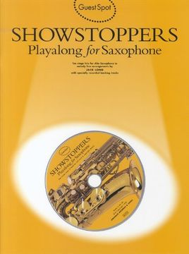 portada Guest Spot: Showstoppers Playalong for Saxophone