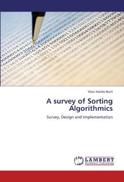 portada a survey of sorting algorithmics (en Inglés)