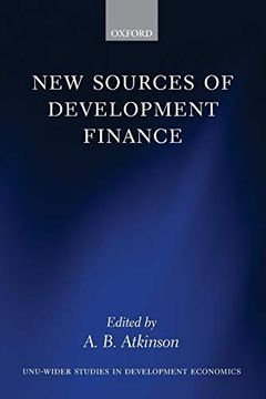 portada New Sources of Development Finance (Wider Studies in Development Economics) (en Inglés)
