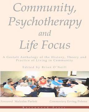 portada community, psychotherapy and life focus (en Inglés)
