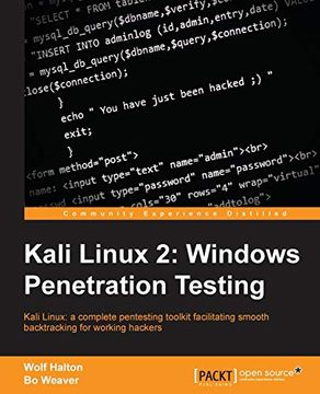 portada Kali Linux 2: Windows Penetration Testing (en Inglés)