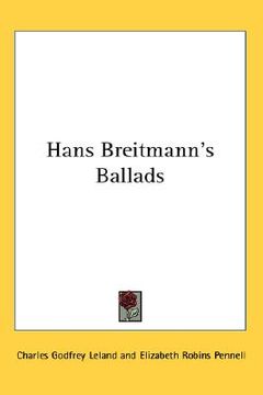 portada hans breitmann's ballads (in English)