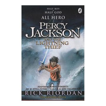 portada Percy Jackson the Graphic Novel (en Inglés)