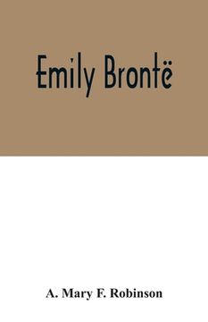 portada Emily Brontë (en Inglés)
