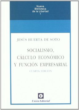 portada Socialismo, Cálculo Económico y Función Empresarial (Nueva Biblioteca de la Libertad)