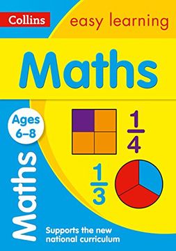 portada Maths Ages 6-8 (Collins Easy Learning Ks1) (in English)