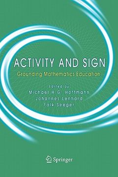 portada activity and sign: grounding mathematics education (en Inglés)