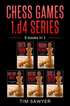 portada Chess Games 1. D4 Series: 5 Books in 1 (Sawyer Chess Games) (en Inglés)
