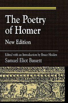 portada the poetry of homer: edited with an introduction by bruce heiden (en Inglés)