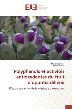 portada Polyphénols et activités antioxydantes du fruit d'opuntia dillenii