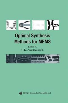 portada Optimal Synthesis Methods for Mems (en Inglés)