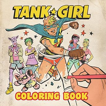 portada Tank Girl Coloring Book 