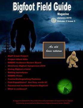 portada Bigfoot Field Guide Magazine January 2016