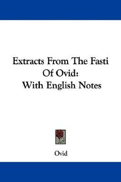 portada extracts from the fasti of ovid: with english notes (in English)