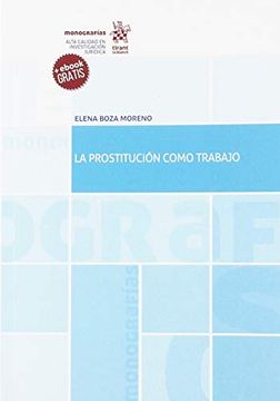 portada La Prostitución Como Trabajo (Monografías)