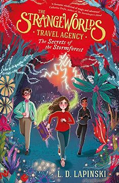 portada The Strangeworlds Travel Agency: The Secrets of the Stormforest: Book 3 (en Inglés)