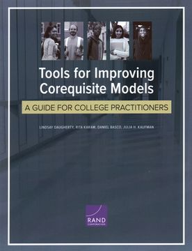 portada Tools for Improving Corequisite Models: A Guide for College Practitioners (in English)