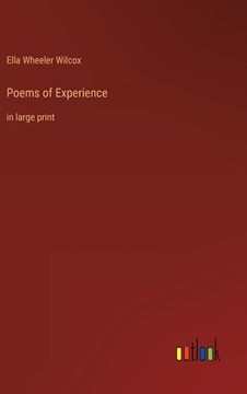 portada Poems of Experience: in large print (in English)