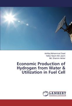 portada Economic Production of Hydrogen from Water & Utilization in Fuel Cell
