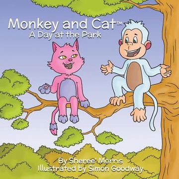 portada Monkey and Cat: A Day at the Park (en Inglés)