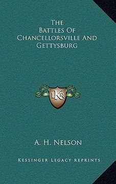 portada the battles of chancellorsville and gettysburg (en Inglés)