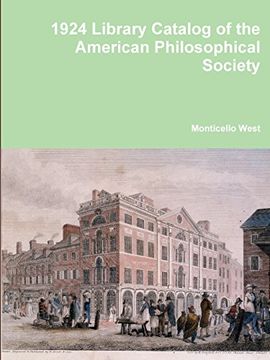 portada Library Catalog of the American Philosophical Society