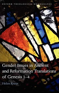 portada Gender Issues in Ancient and Reformation Translations of Genesis 1-4 (in English)