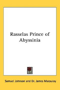 portada rasselas prince of abyssinia