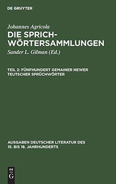 portada Fünfhundert Gemainer Newer Teutscher Sprüchwörter (en Alemán)