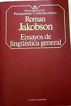 portada Ensayos de Linguistica General (Obras Maestras del Pensamiento Contemporáneo)