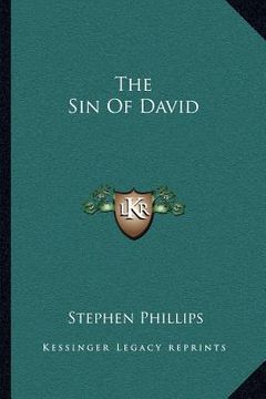 portada the sin of david