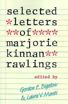 portada selected letters of marjorie kinnan rawlings