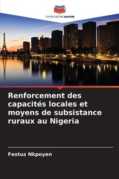 portada Renforcement des capacités locales et moyens de subsistance ruraux au Nigeria (en Francés)