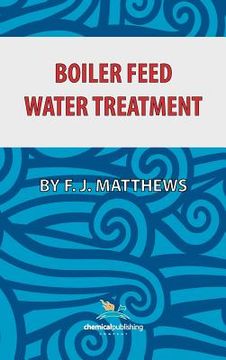 portada boiler feed water treatment, 3rd ed. (en Inglés)