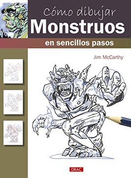 portada Como Dibujar Monstruos en Sencillos Pasos (in Spanish)