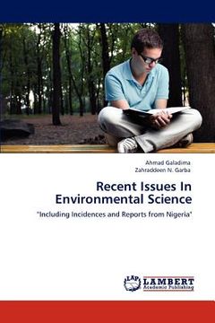 portada recent issues in environmental science (in English)