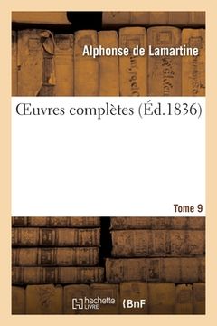 portada OEuvres complètes. Tome 9
