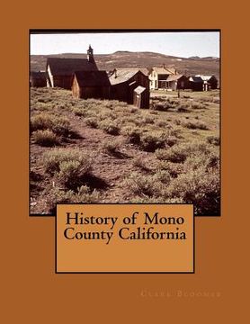 portada History of Mono County California (in English)